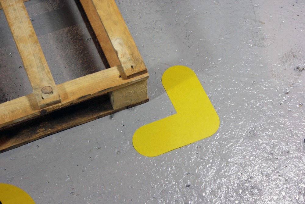 Yellow Pallet Markers from INVICTUS TAPES
