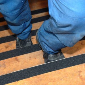 Black Non Slip Tape available in numberous widths  SKU-F832
