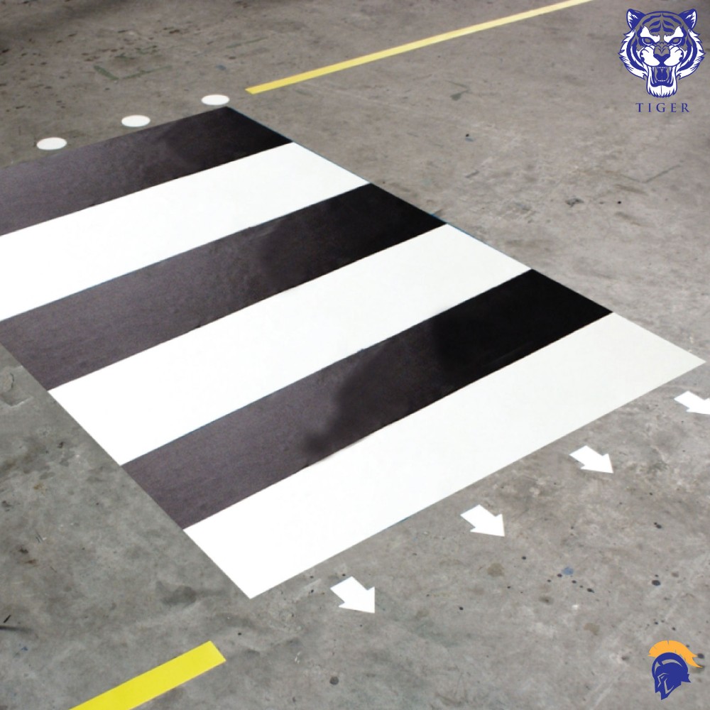 Quick and easy installation of Anti Slip Walkways and Crossings (Invictus Tiger)  SKU-F2284