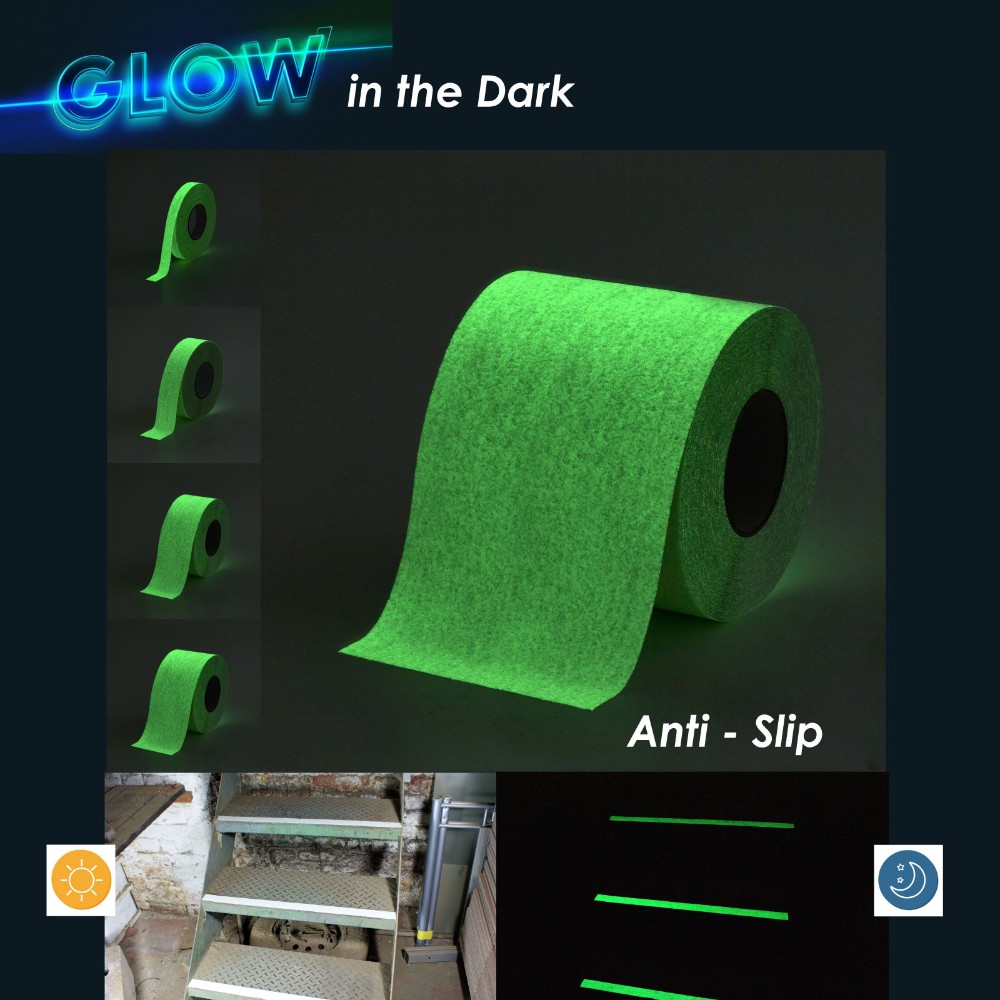 Anti Slip Tape Safety Grip Glow in the Dark   SKU-F1036