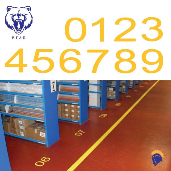 Invictus Bear Warehouse Floor Numbers   SKU-F2152