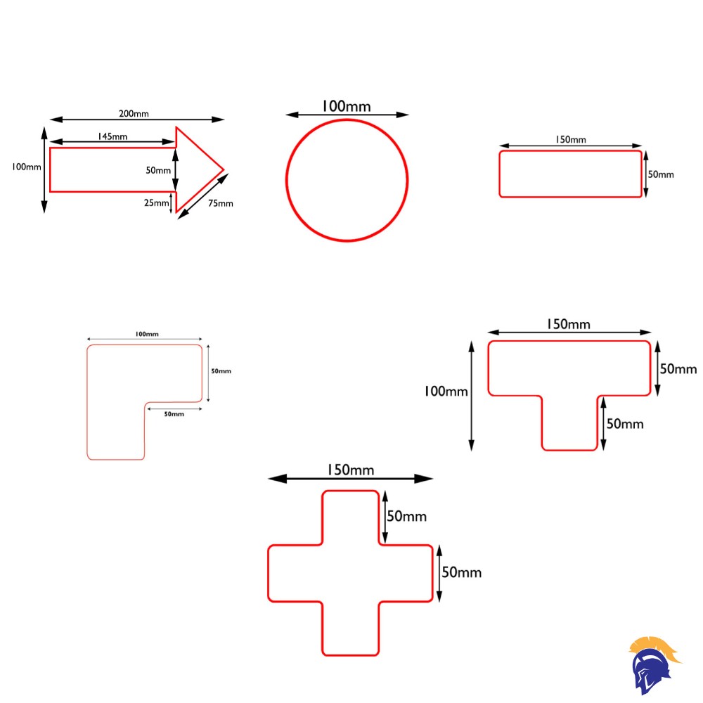 Floor Marking Tape FT26565